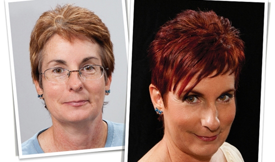 Шелковое окрашивание Chi: фото волос до и после