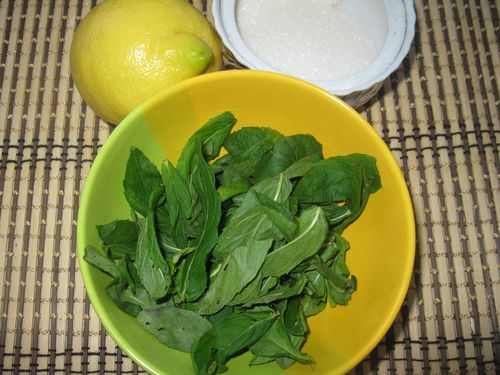 Рецепт варенья и мяты и лимона