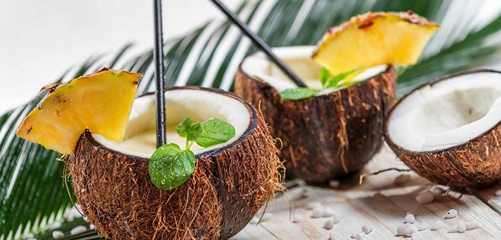 Как открыть кокос в домашних условиях