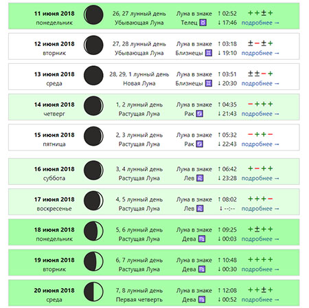 Когда стричь и красить волосы и ногти в июне 2018 по Оракулу (лунному календарю)