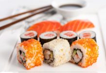 Преимущества заказа суши