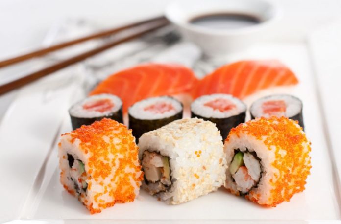 Преимущества заказа суши