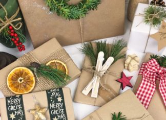 Виды упаковки новогодних подарков
