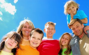 Воспитание детей в многодетной семье